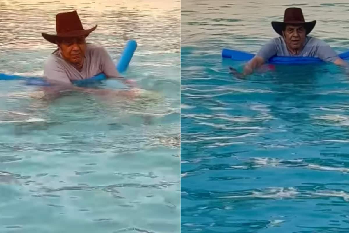 Dharmendra Proves Age Is Just A Number With His Latest Swimming Session