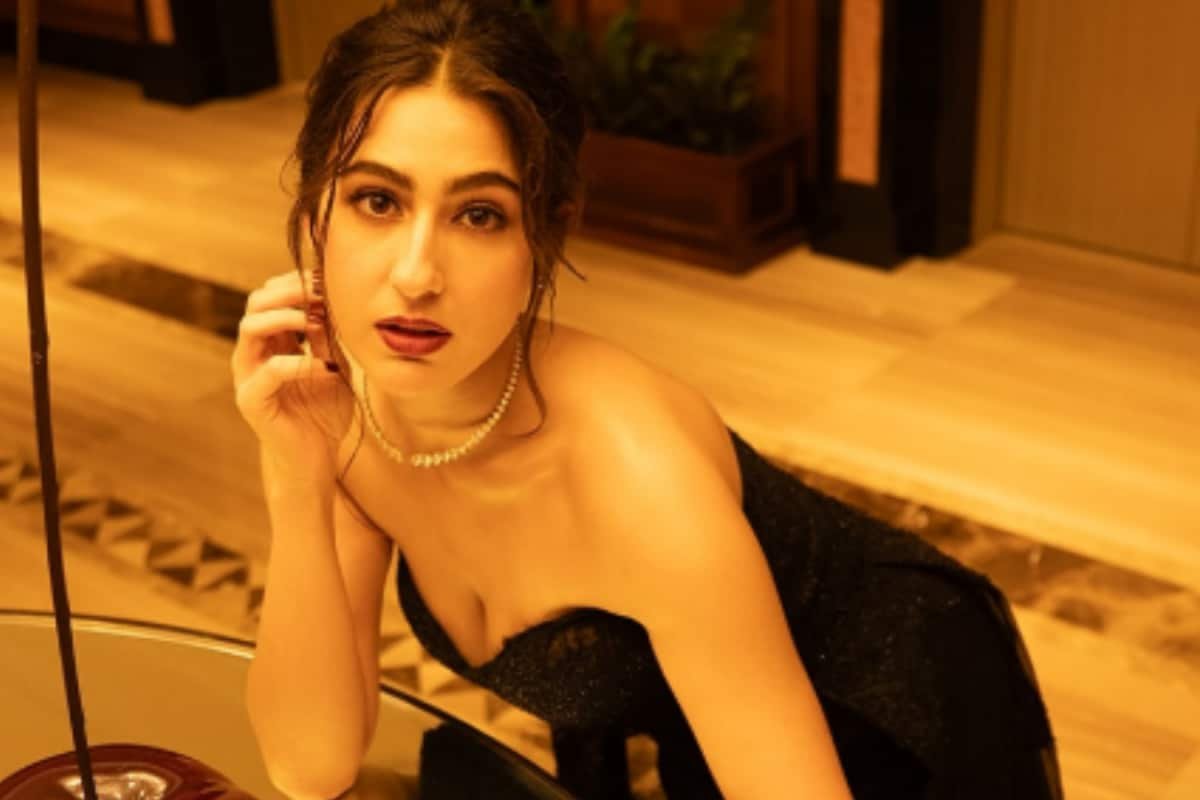 Sara Ali Khan Is A Bewitching Beauty In This Black Gown