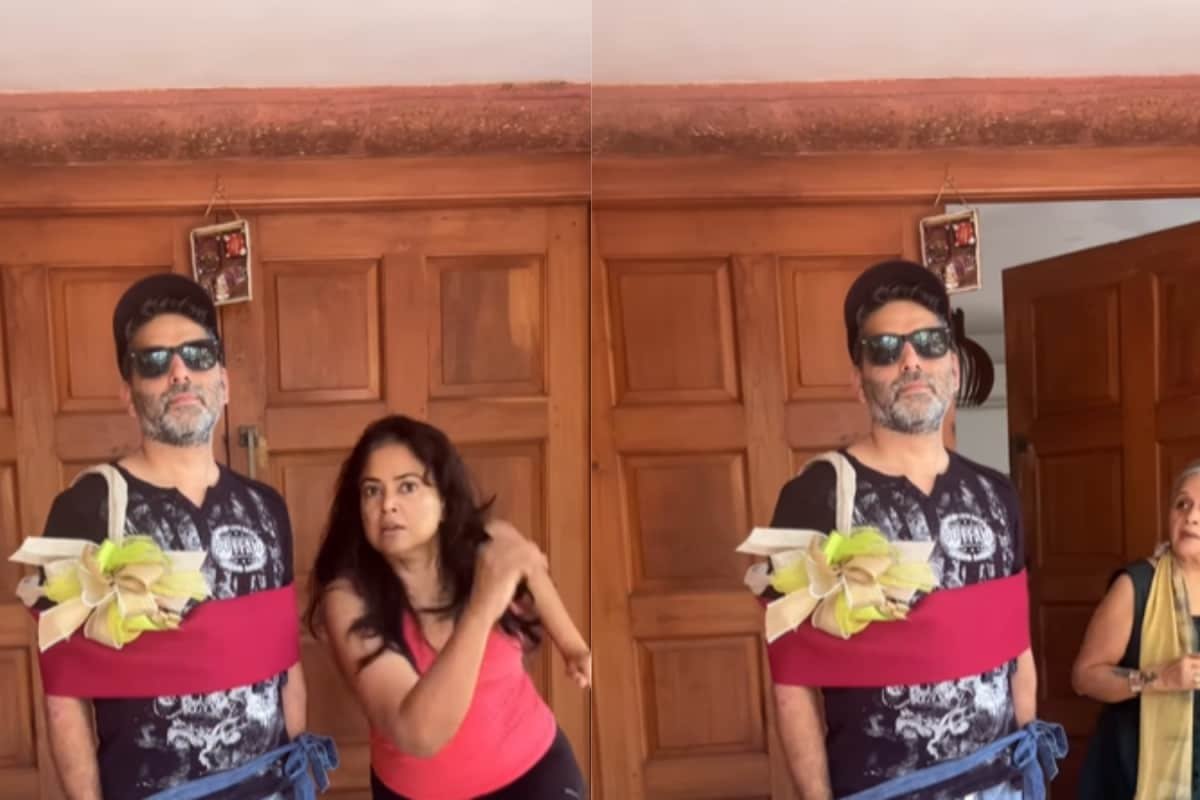 Sameera Reddy Has A Gift For Her MIL On Mother’s Day. Her Reaction Is Hilarious