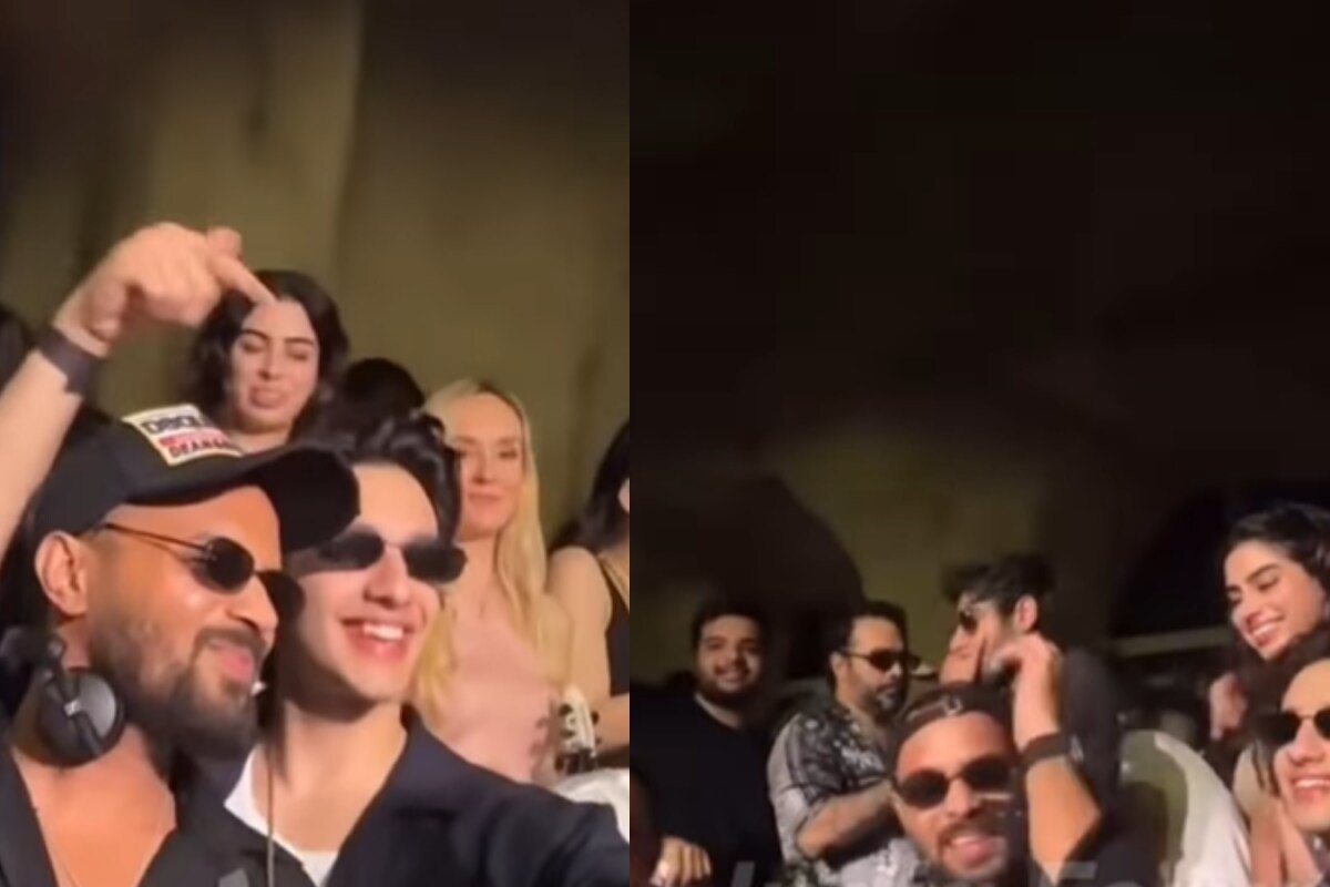 Watch: Khushi Kapoor’s Plus One For Musical Night Was Rumoured Beau Vedang Raina