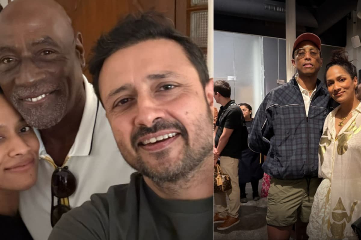 Masaba Gupta’s March Mood Board Features A Happy Frame With Viv Richards, Satyadeep Mishra
