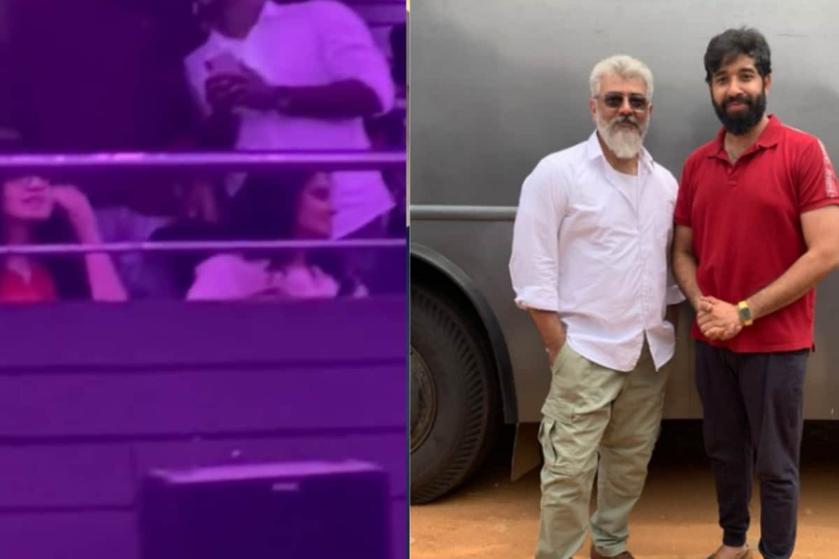 Ajith Kumar’s Wife Shalini And Daughter Anoushka Attend Good Bad Ugly First Day, First Show