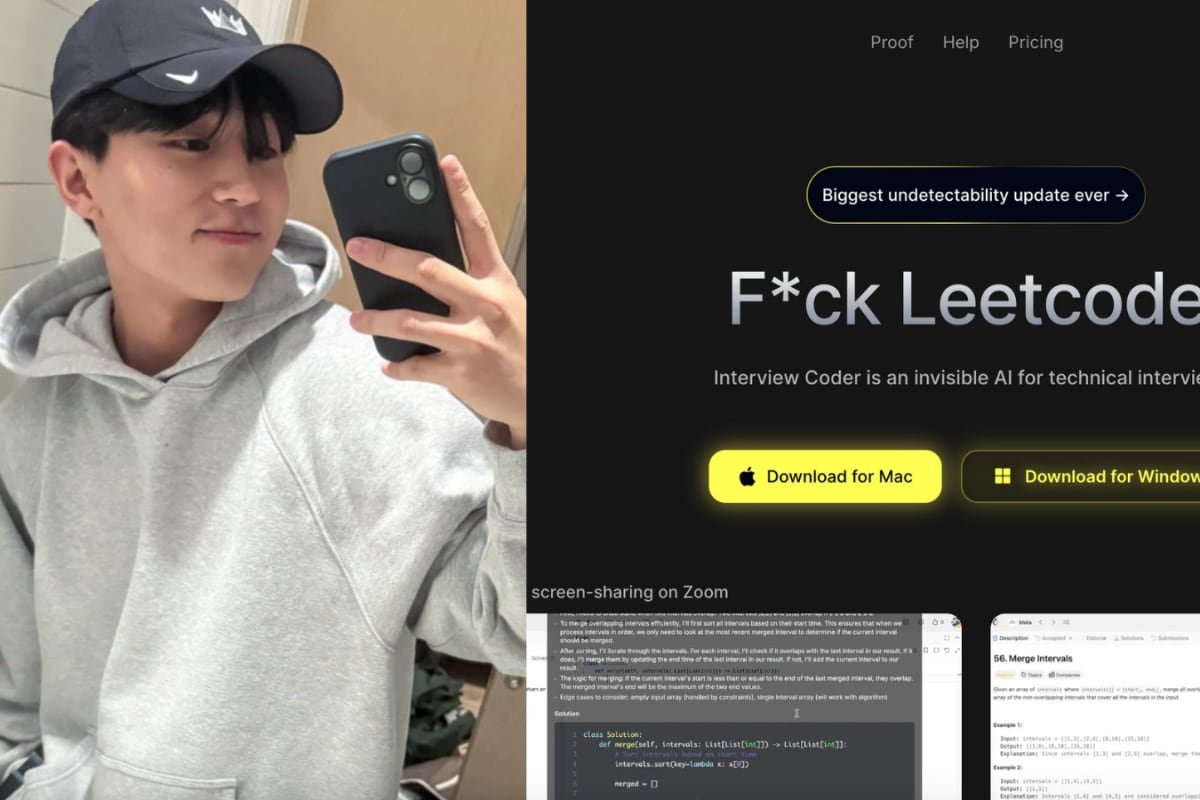 Columbia Student Exposes Big Tech Hiring Flaws with AI Tool, Gets Expelled After Going Viral