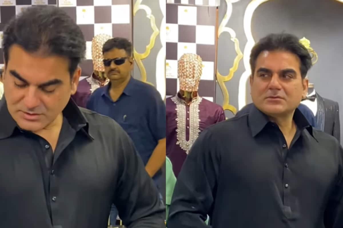 Watch: Arbaaz Khan, In Black Pathani Kurta, Gears Up For Ramadan