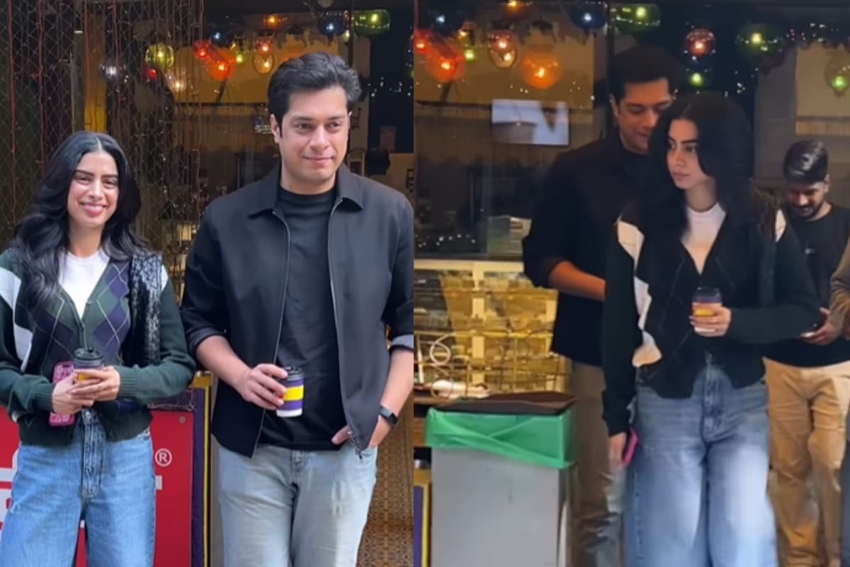 Khushi Kapoor Joins Junaid Khan On A Coffee Run Ahead Of Loveyapa Release | Watch