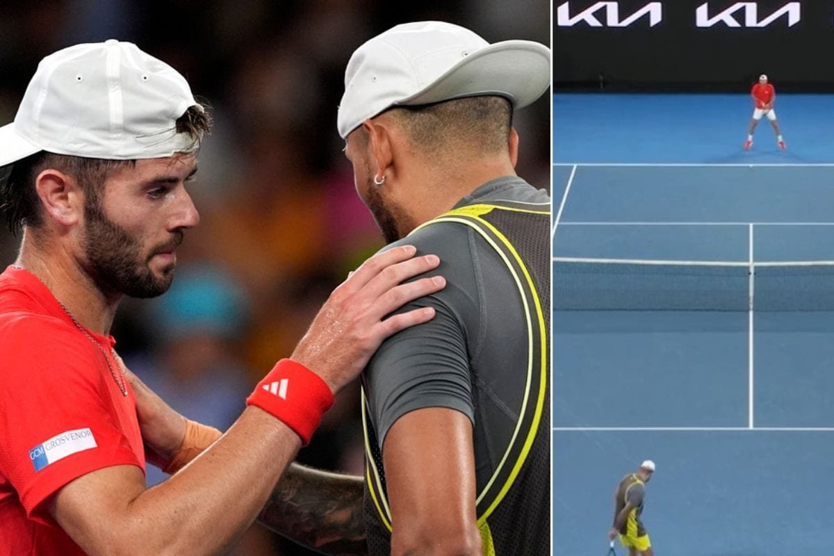 Australian Open: Nick Kyrgios Hits Cheeky Return But Makes Injury-Laden Exit | Watch