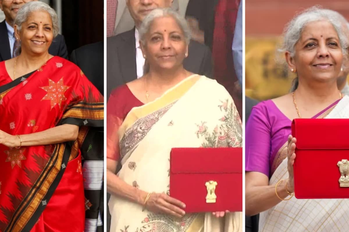 Nirmala Sitharaman Budget Day Saree: FM Goes For Bihars White Madhubani Saree | What It Could Mean