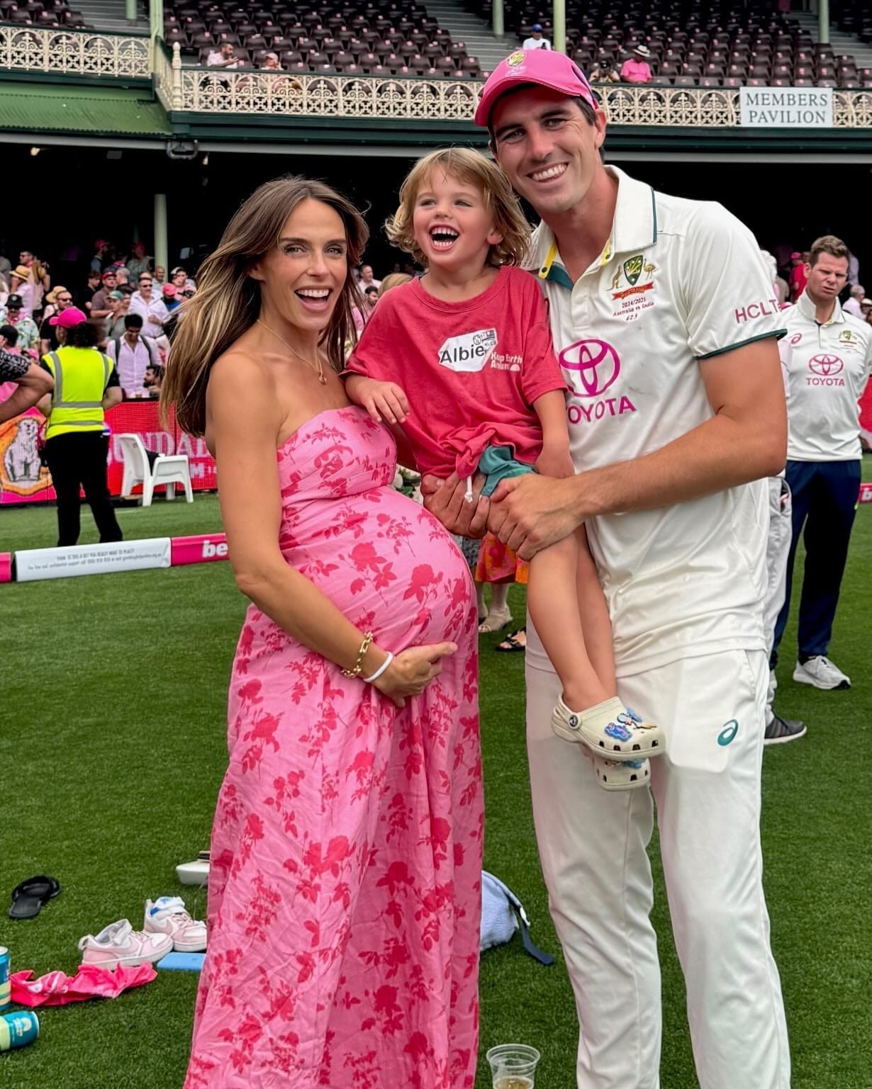 Pat Cummins, Wife Becky Welcome Baby Girl Edi. Share First Photo