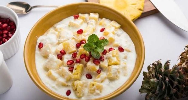 Pineapple-Yoghurt Bowl: A Delicious Way To Boost Skin And Hair Health