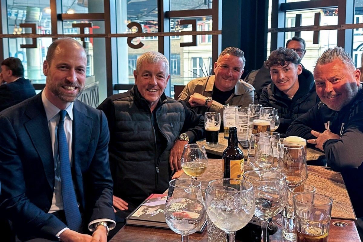 Prince William Makes Pub Visit To Meet Fellow Aston Villa Fans