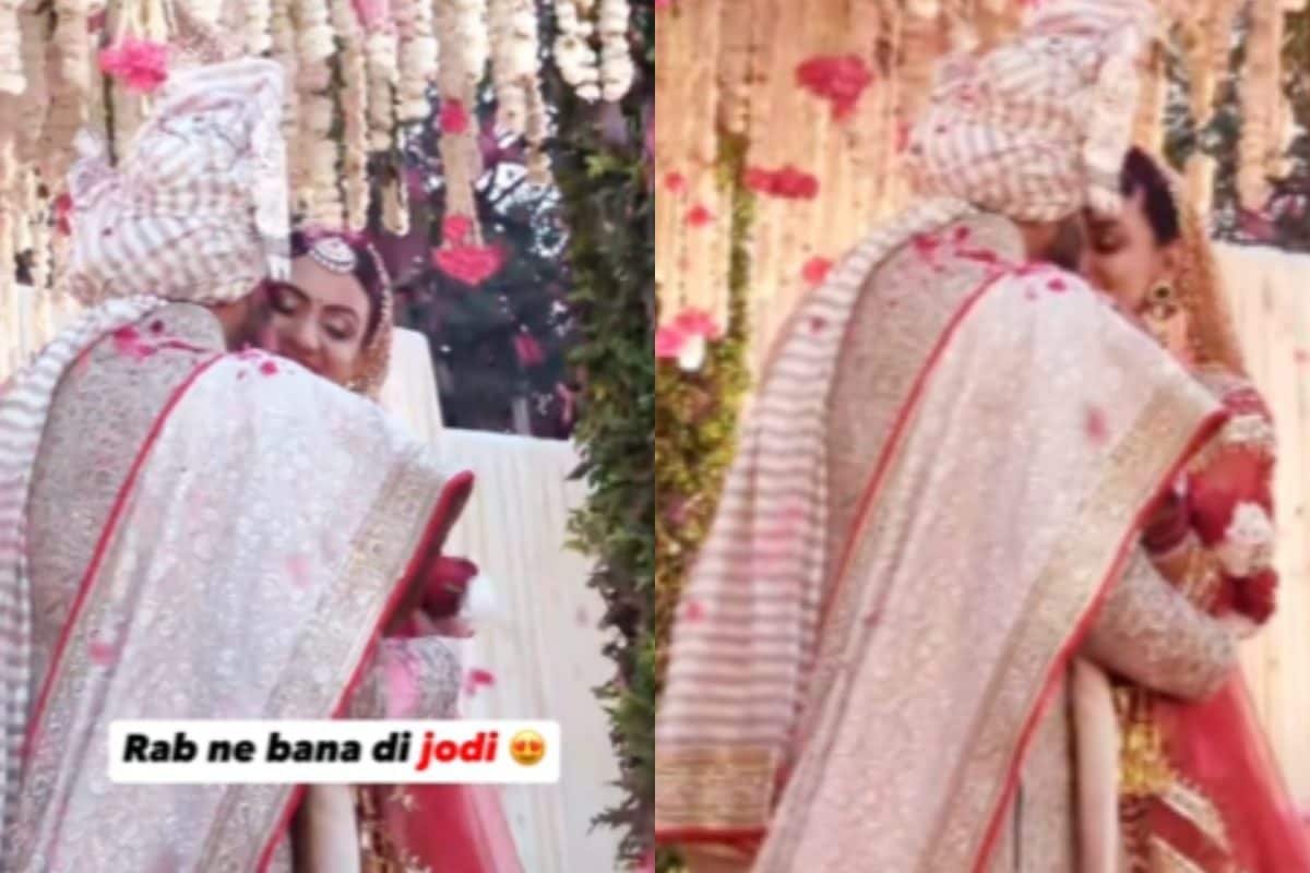 Priyanka Chopras Brother Siddharth Chopra Kisses Bride Neelam In First Video From Wedding | Watch