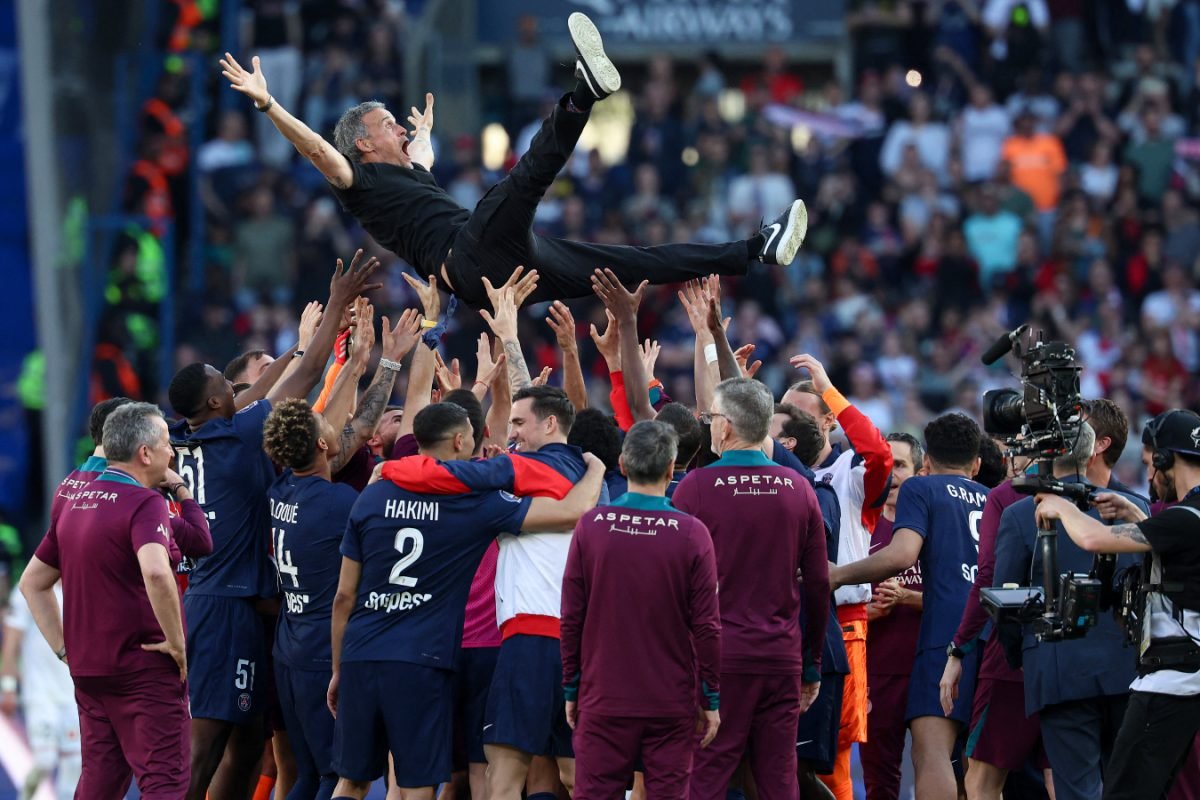 Luis Enriques PSG Clinch Ligue 1 Title With 1-0 Win Over Angers