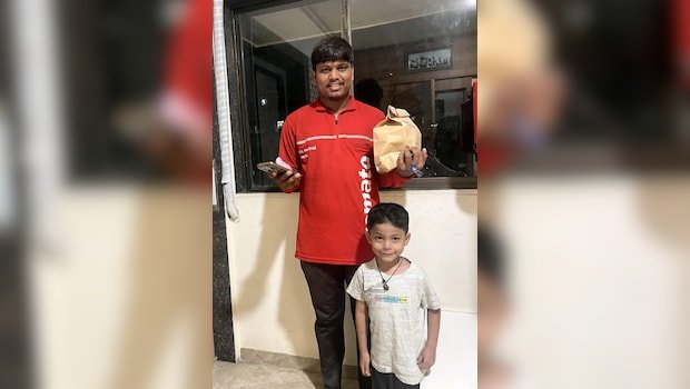 Zomato Agent Takes His Son For Home Deliveries, The Real Reason Is...
