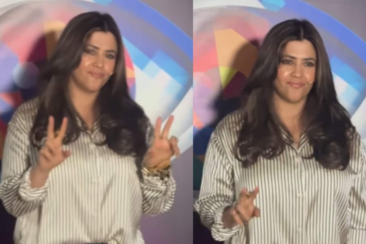 Bigg Boss 19: Ekta Kapoor Spotted On Set In A Relaxed Look, To Appear On Weekend Ka Vaar?