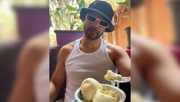 Varun Dhawan Beats The Heat With Ice Cream For Lunch - See Pic