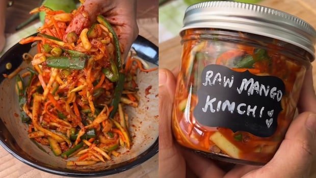 No-Oil Raw Mango Kimchi Recipe: A Must-Try For Kimchi Lovers Who Want To Eat Healthy