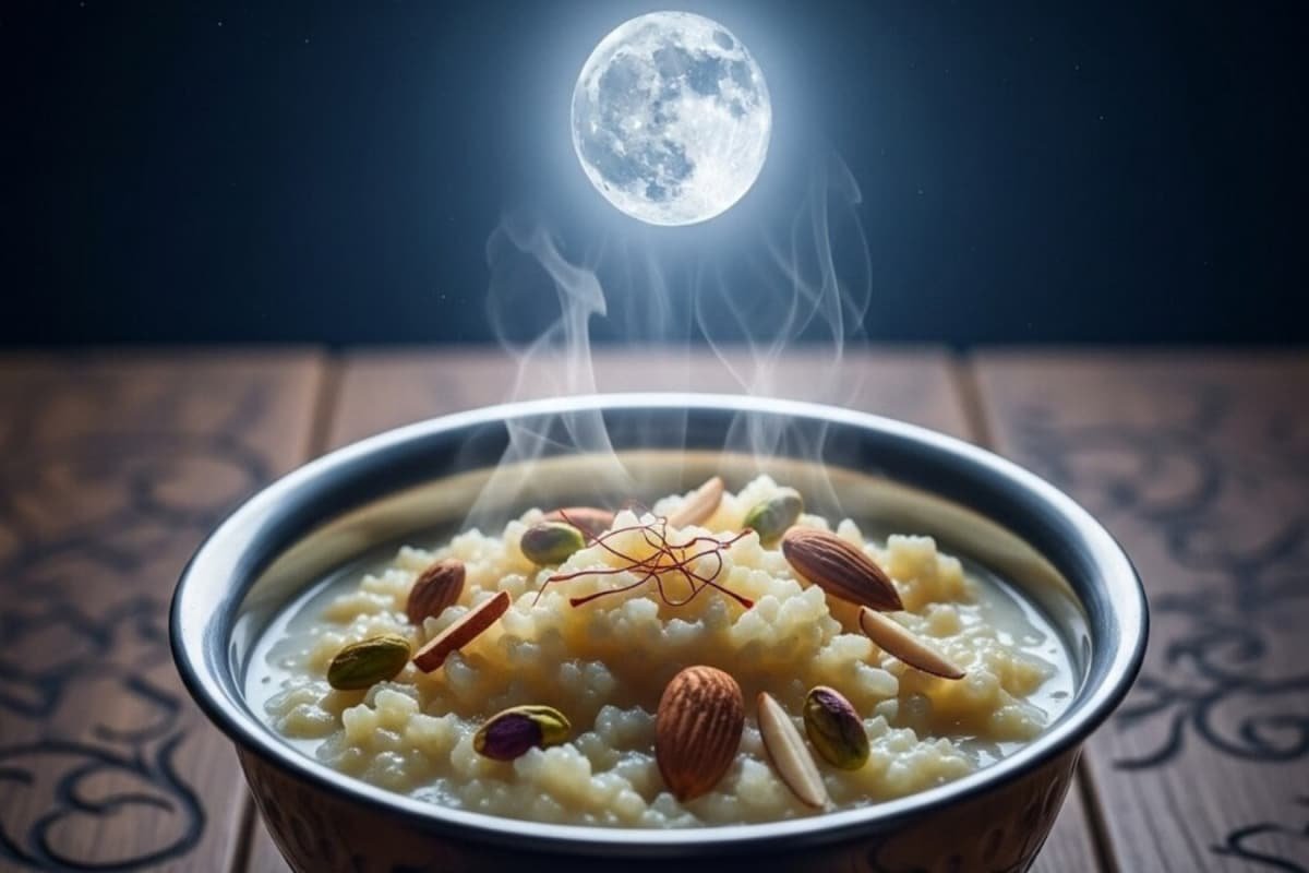 Sharad Purnima 2025 Kheer Muhurat: Best Time To Prepare, Cover, And Eat The Sacred Dish