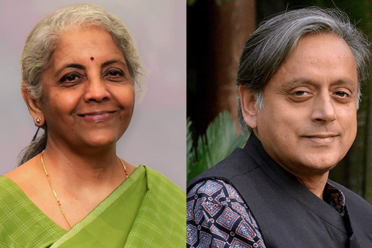 Shashi Tharoor Takes Jibe At FM Sitharaman: 