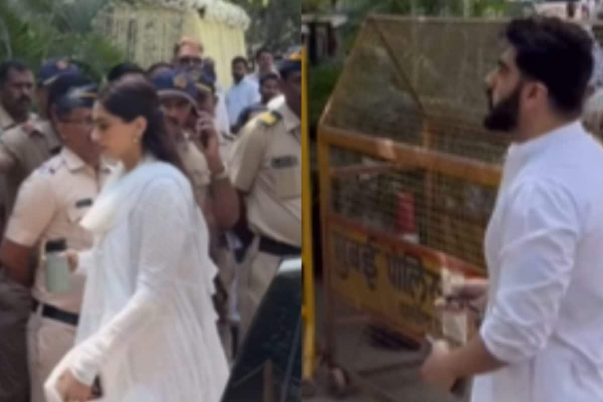Sonam Kapoor, Arjun Kapoor Arrive For Dadi Nirmal Kapoors Last Rites | Video