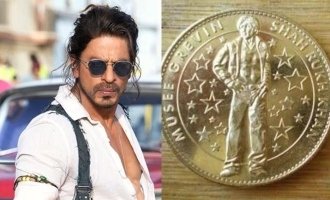 Shah Rukh Khan Becomes First Indian Actor to Receive Grevin Museums Gold Coin