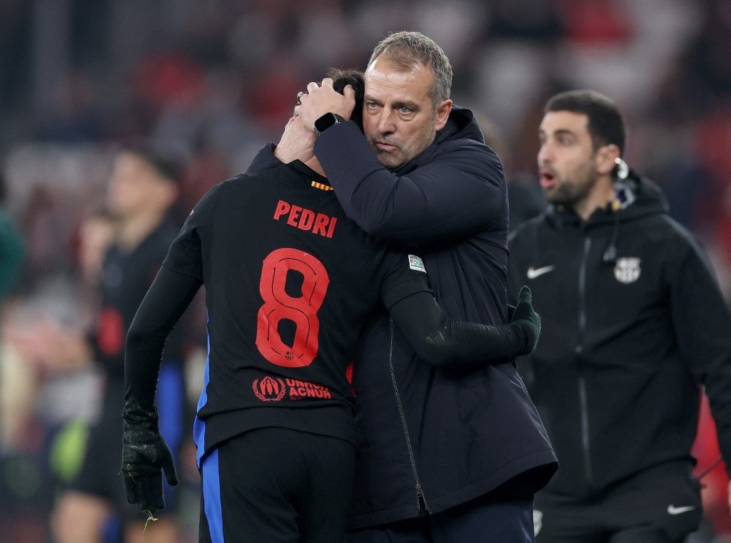 Barcelonas Hansi Flick Demands Focus Ahead Of Crunch Atletico Clash