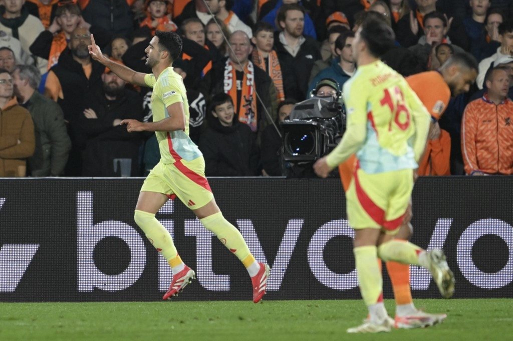 Spain Scrape Last-Ditch Draw As Merino Nets 93rd-Minute Equaliser