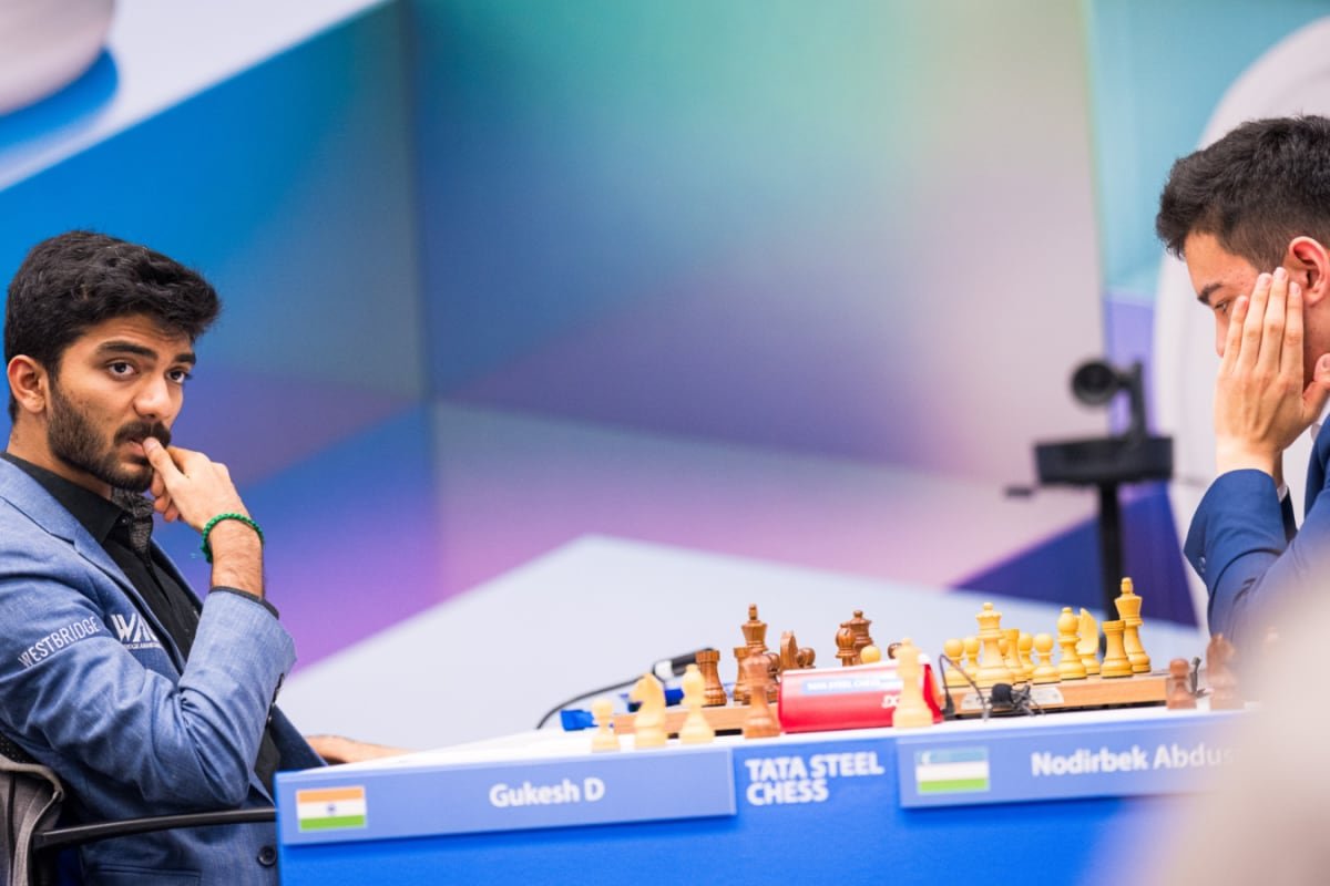 Tata Steel Chess 2025, Round 6: Indian Stars Draw; Gukesh Claws His Way Back Against Abdusattorov