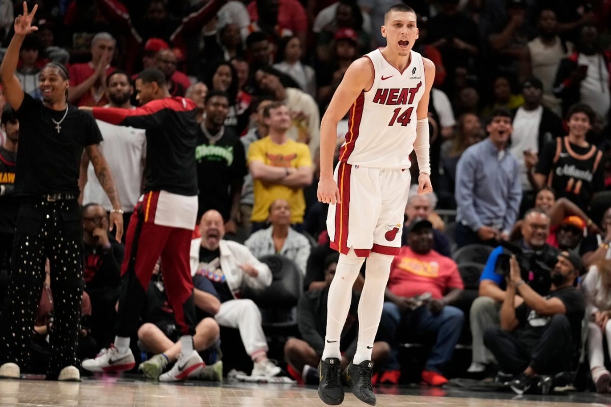 NBA: Tyler Herro, Davion Mitchell Shine As Miami Heat Sink Atlanta Hawks In OT; Secure Final Playoff Spot In East