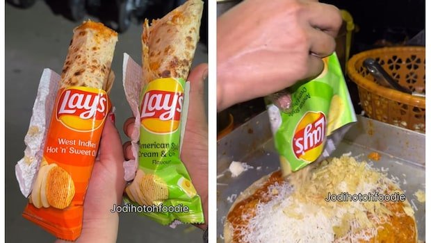 Viral Video: MBA Frankiewala In Thane Serves Rolls In Lays Packets, And They Are a Hit
