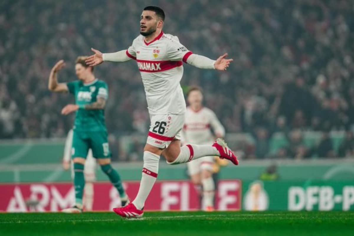 Deniz Undav Helps Stuttgart Beat Augsburg And Book Spot In German Cup Final Four