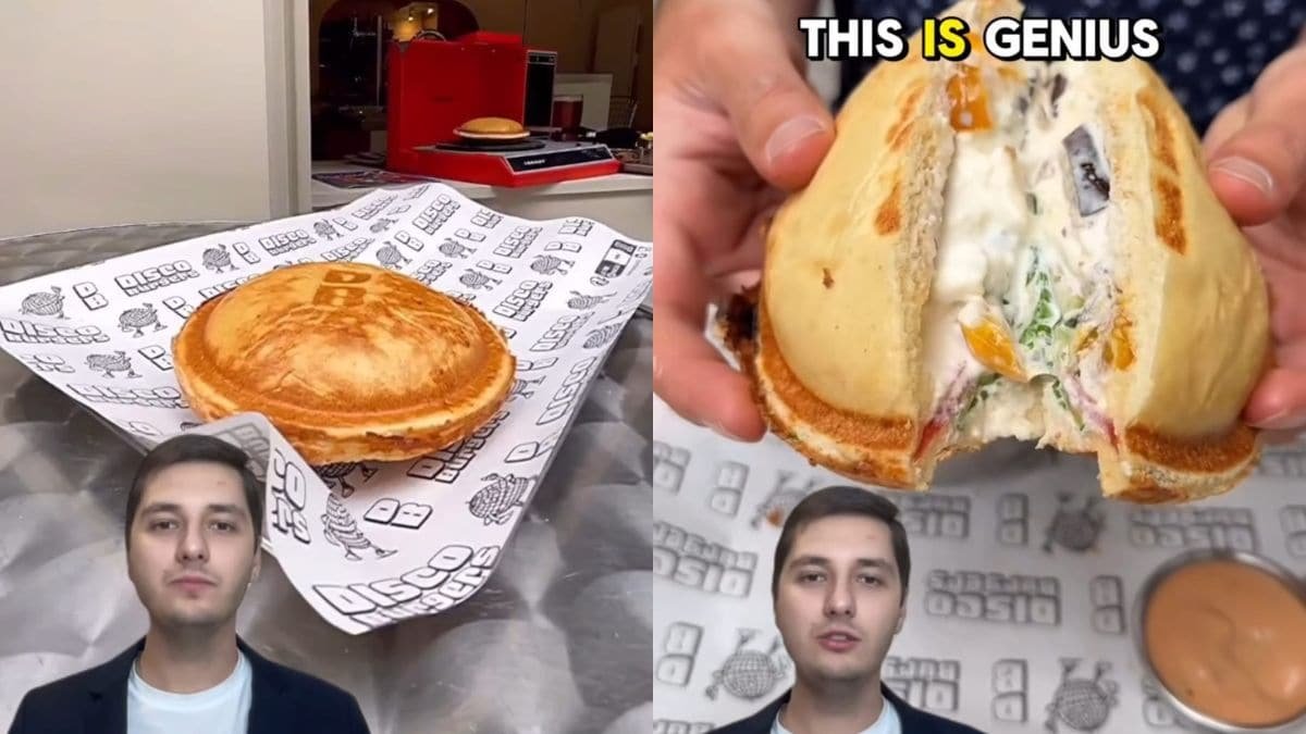 Viral: Paris Cafe Invents Closed Burger To Prevent Dripping Sauces Or Falling Ingredients