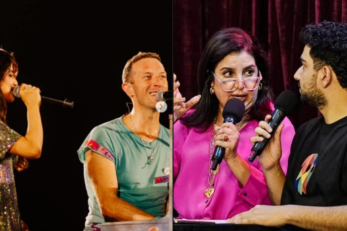 Jasleen Royal Drops Photo With Coldplays Chris Martin; Samay Raina Touches Farah Khan’s Feet In Viral Clip