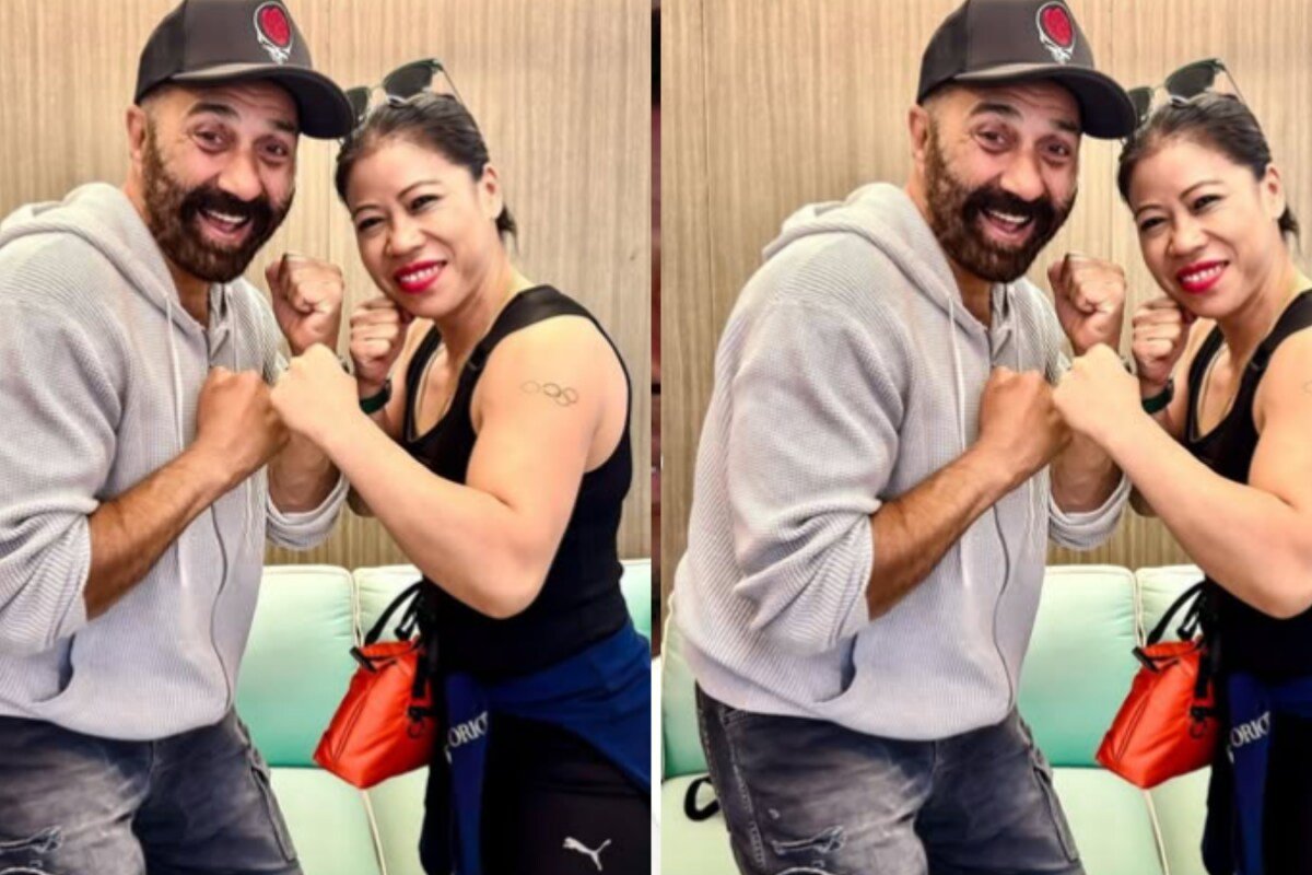 Sunny Deol Meets Mary Kom Before Jatt Release, Fans Recall The Iconic ‘Dhai Kilo Ka Haath’ Dialogue